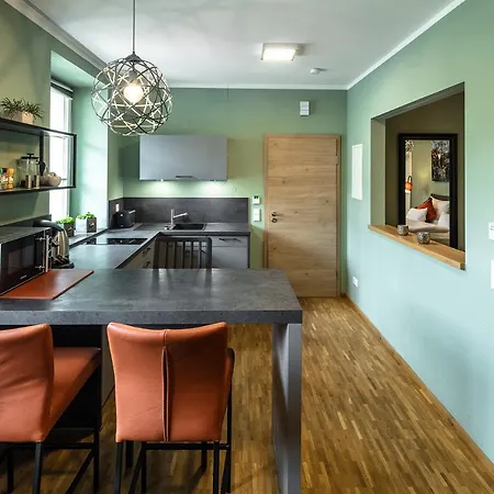 شقة Kreuzstein Boutique-apartment بايروث